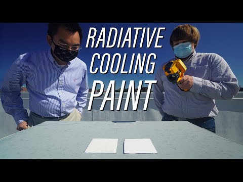 World&#039;s Whitest Paint: radiative cooling helps to fight climate change