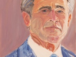 George W. Bush painting