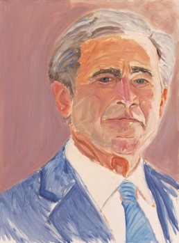 George W. Bush painting