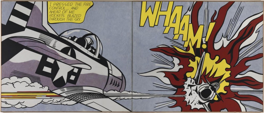 Whaam! by Roy Lichtenstein, an example of contemporary art