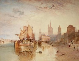J. M. W. Turner, Cologne: The Arrival of a Packet-Boat: Evening