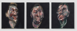 Francis Bacon, Three Studies for Portrait of George Dyer