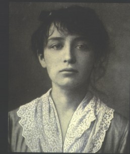 Camille Claudel in 1884. Muse definition