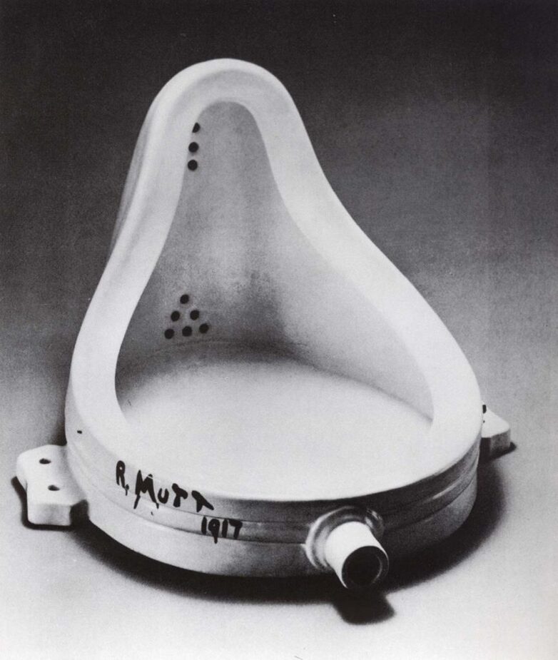Example of Dadaism - Fountain by Marcel Duchamp