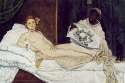 Édouard Manet, Olympia. Muse definition