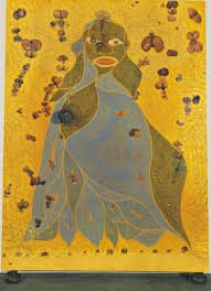 The Holy Virgin Mary – Chris Ofili, 1996 controversial art