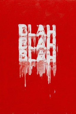 Blah Blah Blah by Mel Bochner
