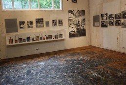 Jackson Pollock and Lee Krasner, workshop