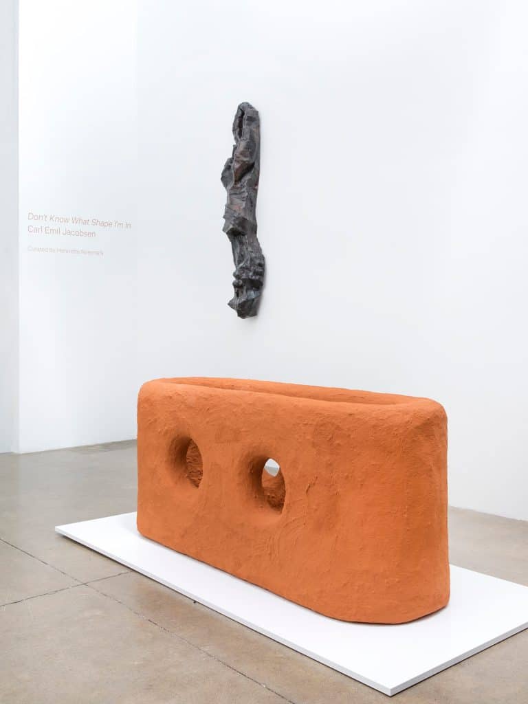 Carl Emil Jacobsen solo exhibition Don't Know What Shape I'm In at Patrick Parrish Gallery.