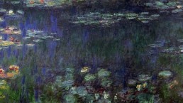 Claude Monet, Water Lilies Green Reflection