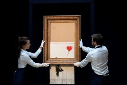Love is in the bin – Banksy