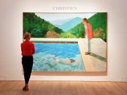 Pool with Two Figures – David Hockney