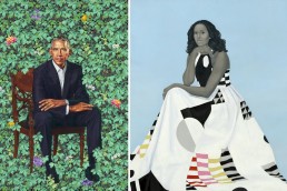 The Obama portraits – Kehinde Wiley and Amy Sherald