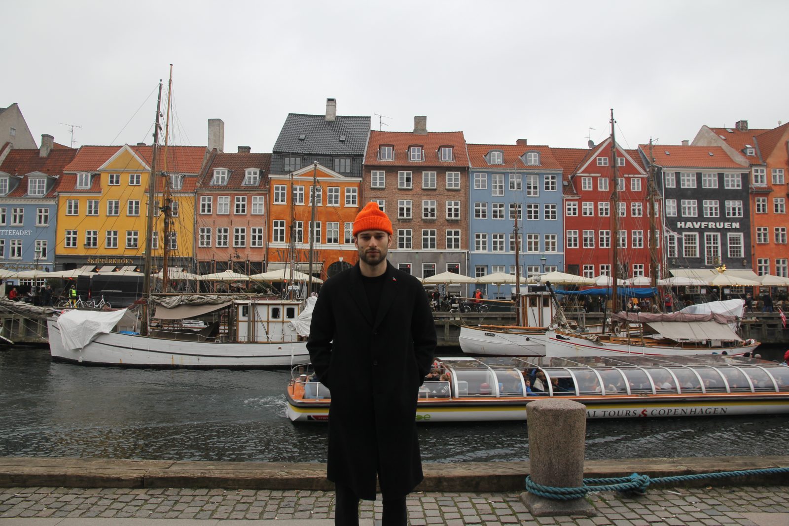 Alessandro Moroder at Nyhavn, Copenhagen