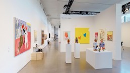 View of Rachel Uffner Gallery at the Independent New York 2019