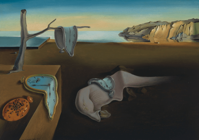 Salvador Dali, The Persistence of Memory, 1931. Photo courtesy MoMA