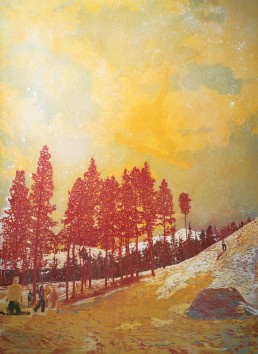 Peter Doig, Orange Sunshine, 1995, Oil on Canvas