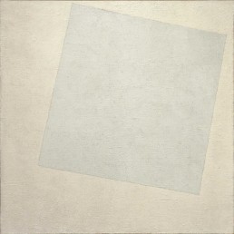Kazimir Malevich, Suprematist Composition: White on White, 1918. Courtesy MoMA