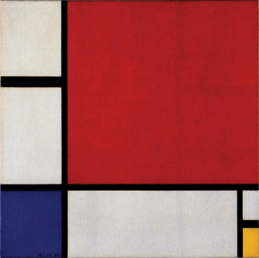 Composition II In Red Blue And Yellow 1930 By Piet Mondrian Permission For Reuse 