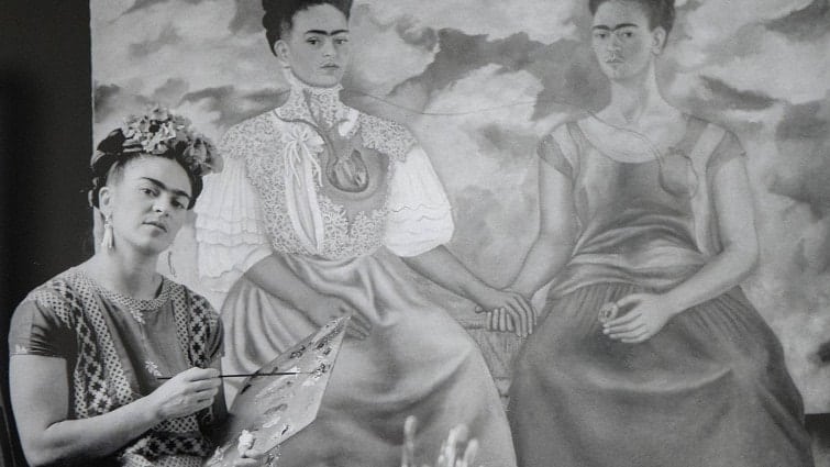 Two Frida Kahlo Painting