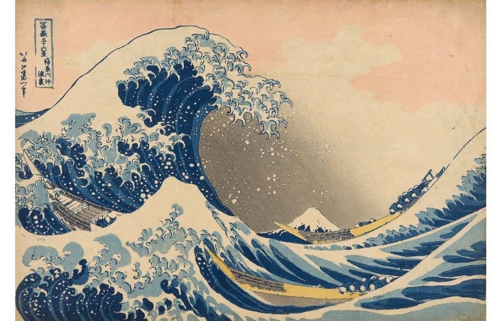 Hokusai art