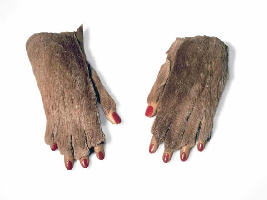 Meret Oppenheim Fur Gloves