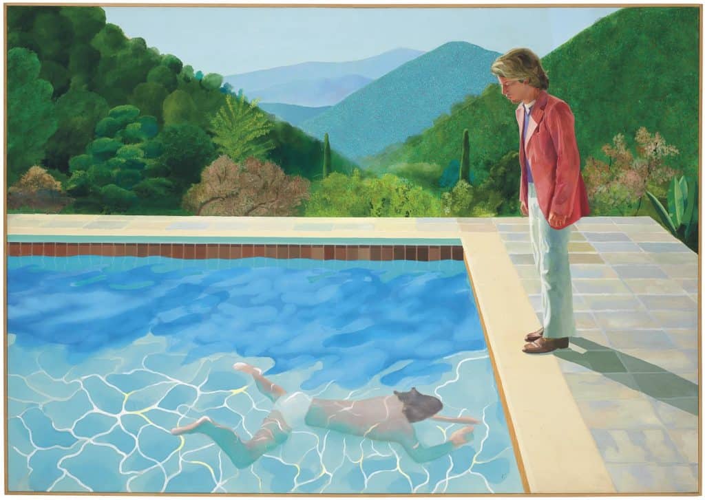 most expensive paintings, Hockney