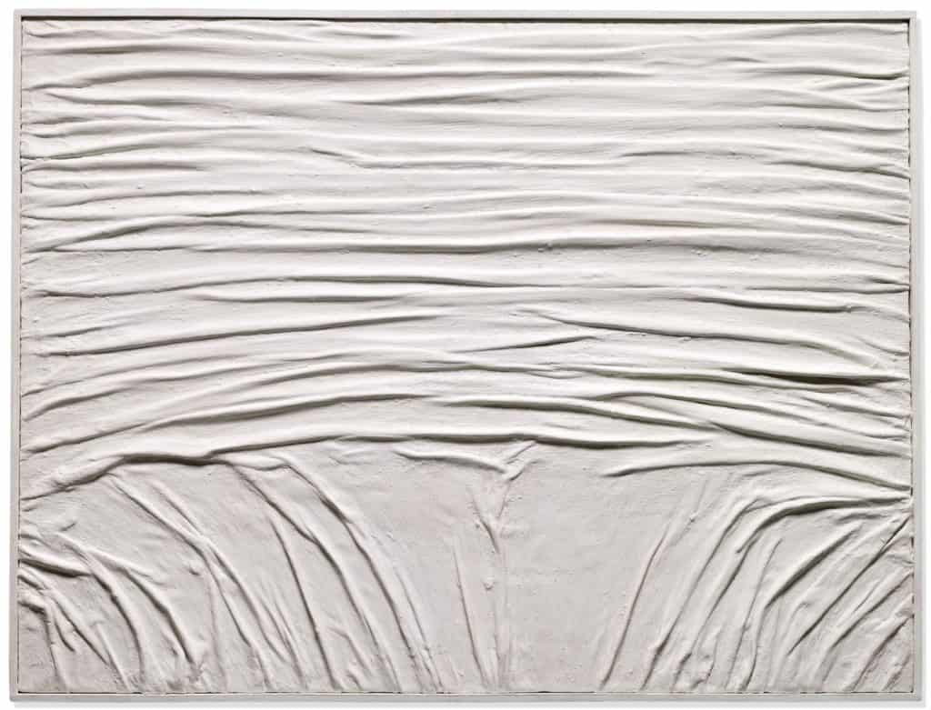 Piero Manzoni, Achrome, kaolin on canvas