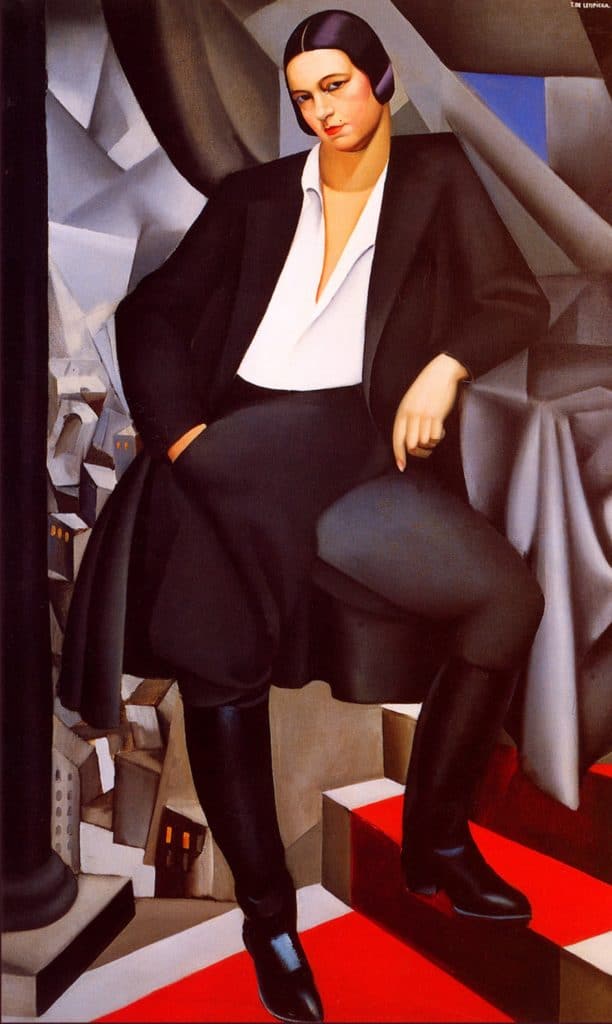 Portrait of Duchesse de la Salle by Tamara de Lempicka