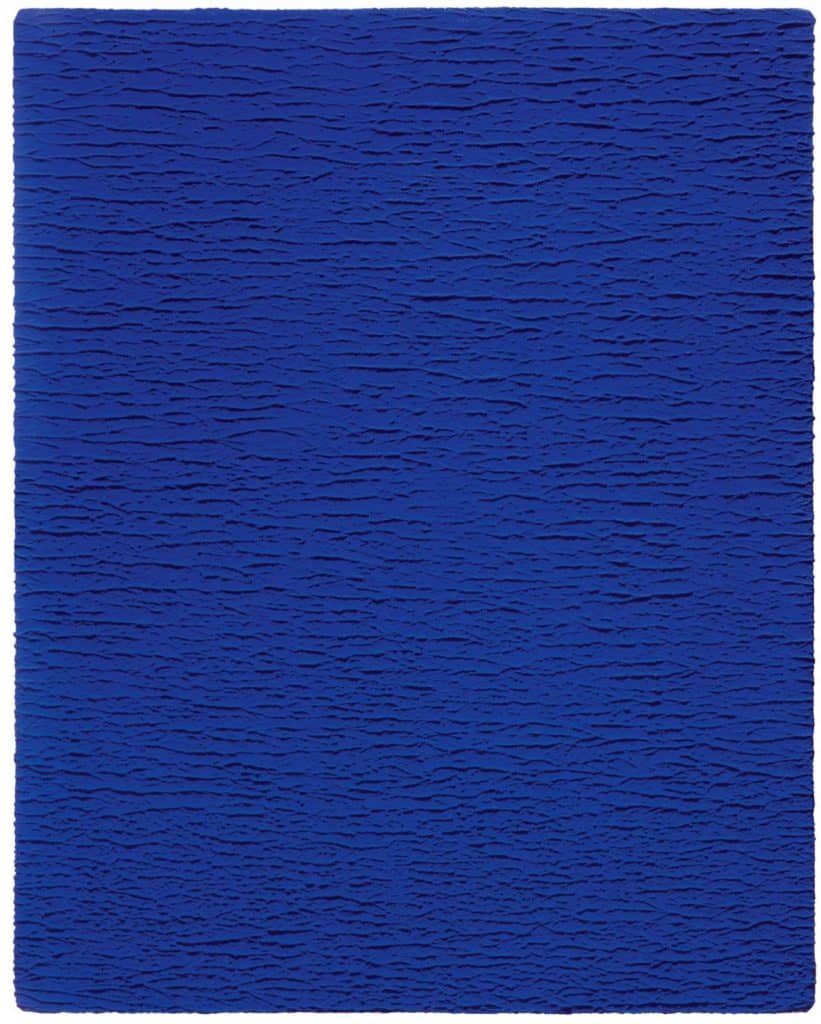 Untitled Blue Monochrome (IKB 67) (1959) by Yves Klein