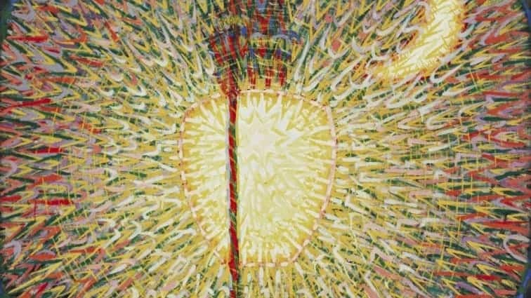 Giacomo Balla, Street Light (detail)