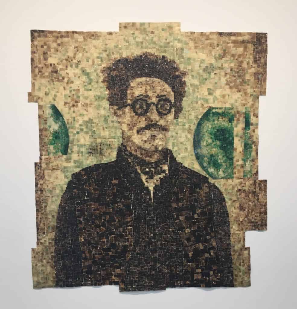 Jack Whitten, Self-Portrait, 1994. 