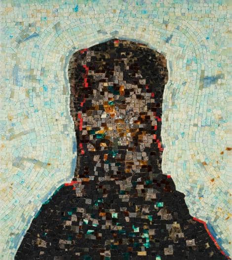 Jack Whitten, Black Monolith, II: Homage To Ralph Ellison The Invisible Man, 1994. 