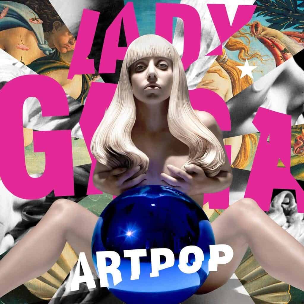 Lady Gaga's ARTPOP album cover by Jeff Koons, 2013