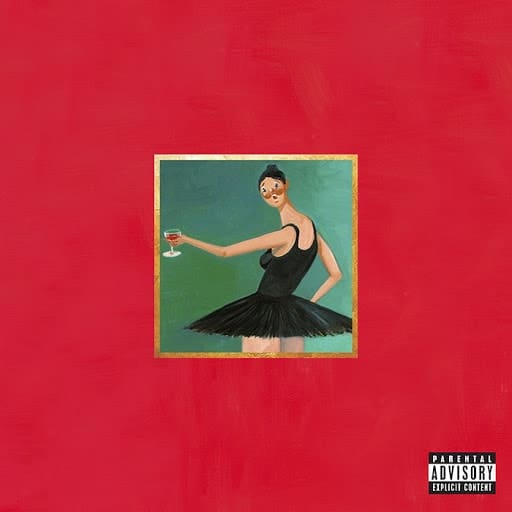 Kanye West's My Beautiful Dark Twisted Fantasy alternate cover by George Condo