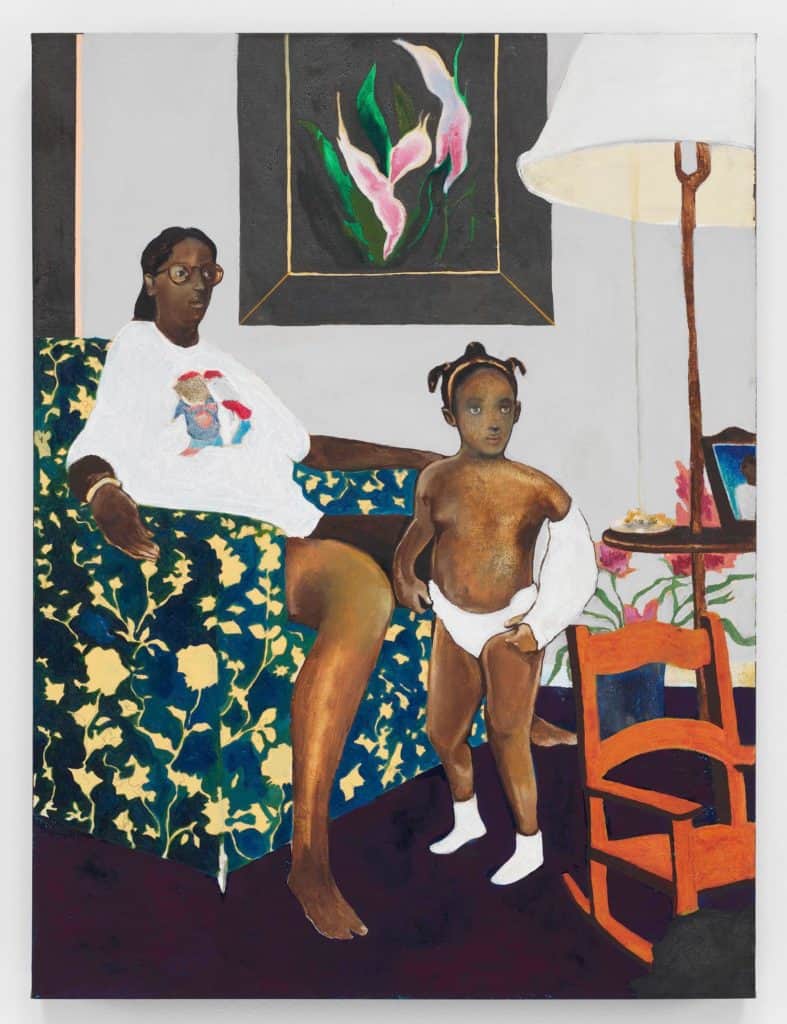 Single Mother with Father Out of the Picture (2007-2008) by Noah Davis.