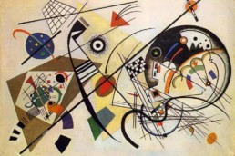 Wassily Kandinsky, Transverse Line, oil on canvas