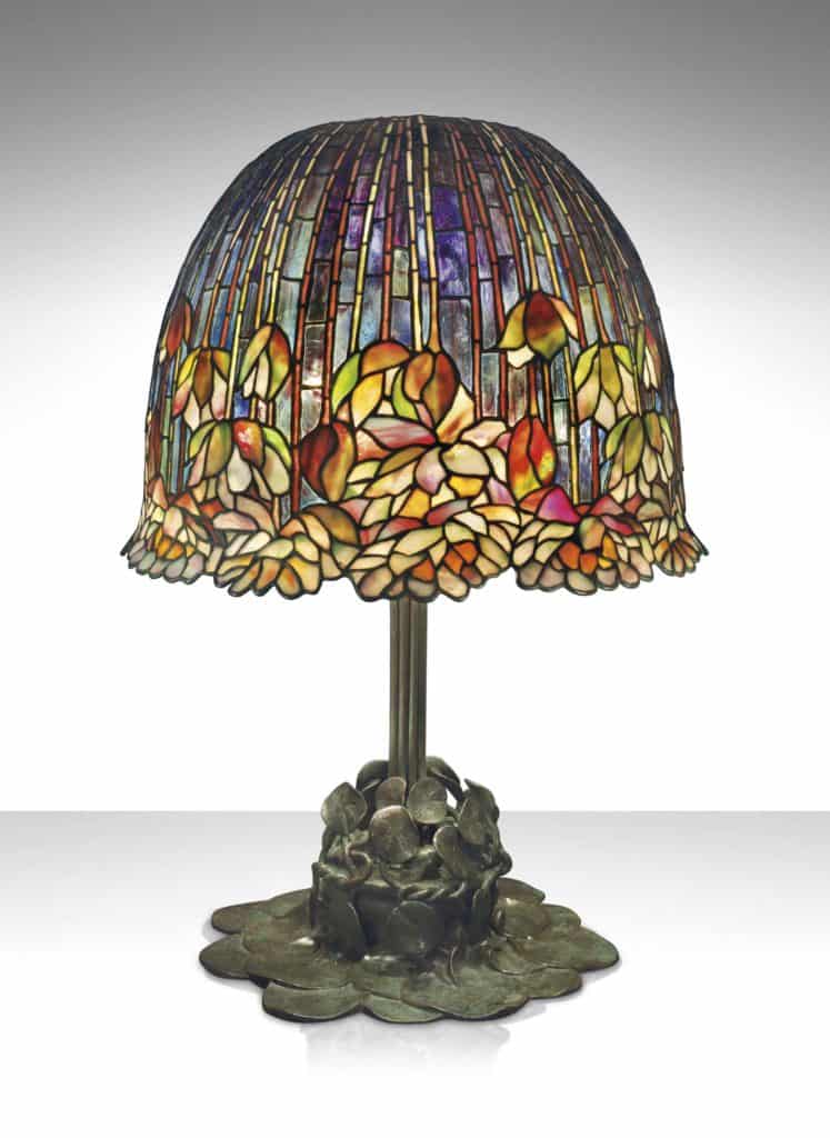 Tiffany Pond Lily Table Lamp, c. 1903. Art Nouveau