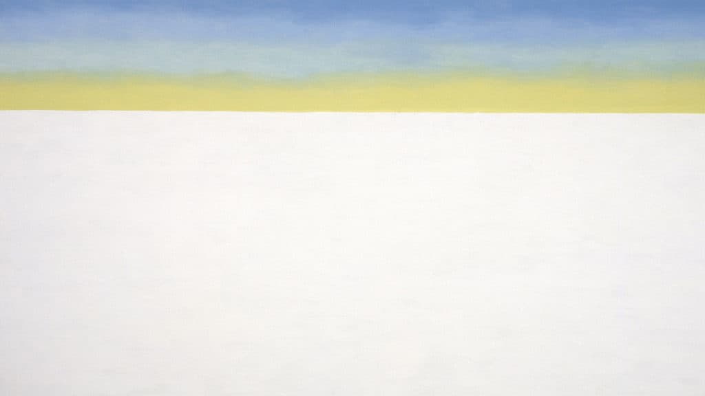 Sky Above Clouds/Yellow Horizon and Clouds, 1976-1977. 