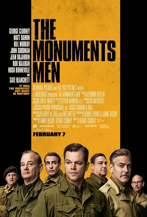  The Monuments Men (2014). Watchlist