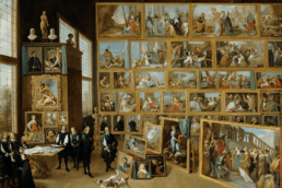 The Archduke Leopold Wilhelm in his Painting Gallery in Brussels
