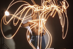 Picasso Drawing With Light