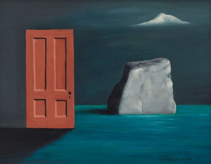 Gertrude Abercrombie, The Door and the Rock, 1971.