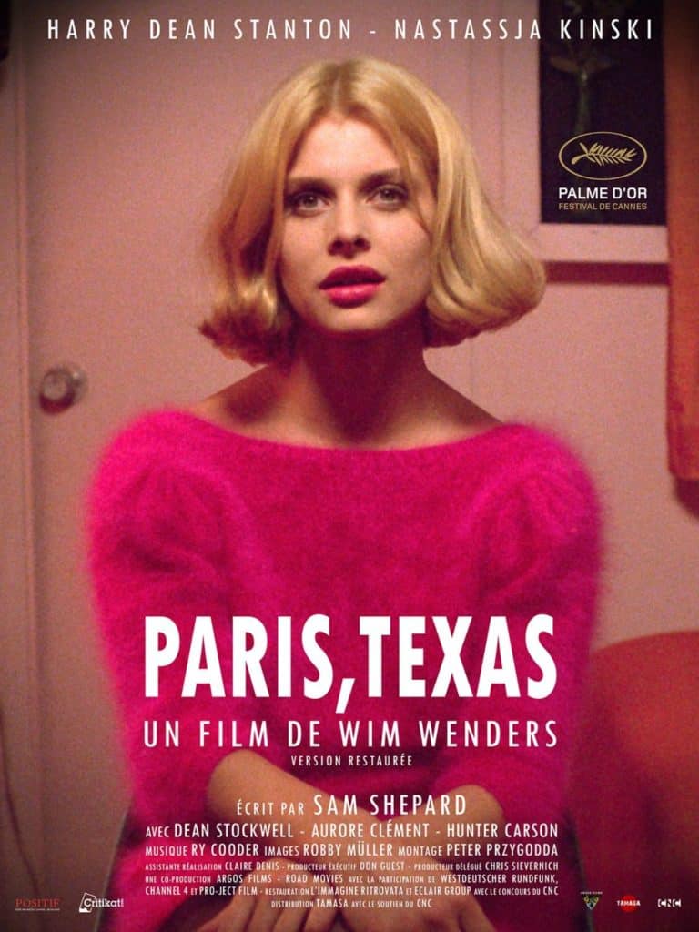 Nastassja Kinski in Paris, Texas - Cannes film festival award winner