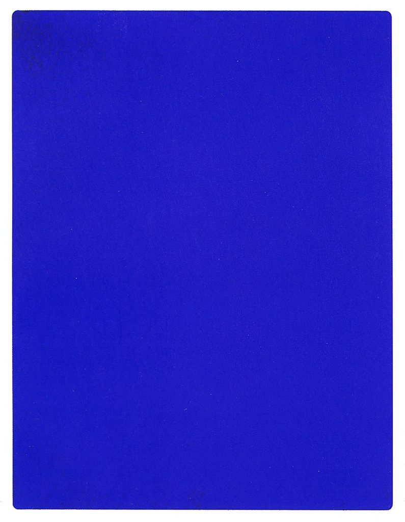 Yves Klein - IKB 191 - 1962