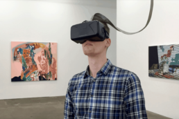 Art in VR - Installation view of Lossy, Zieher Smith & Horton