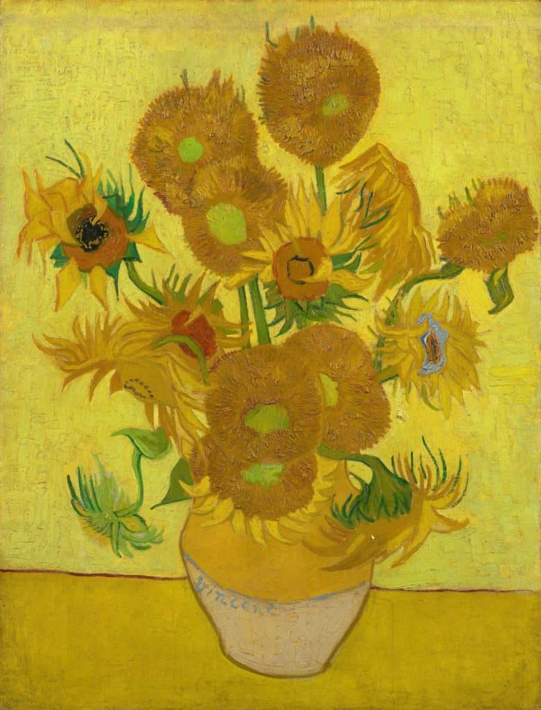 Vincent Van Gogh - Sunflowers - 1888