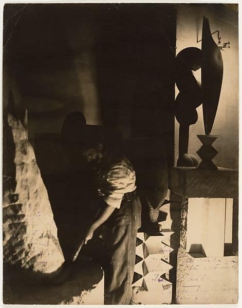 Constantin Brancusi's Self-Portrait in Studio, 1923