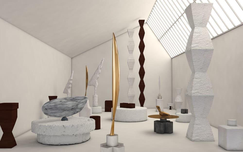 Renzo Piano's 1997 reconstruction of Constantin Brancusi's studio