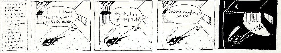 David Lynch comic strip